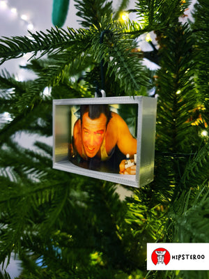 Die Hard Christmas Tree Decoration (Backlit Version) - Vent Scene Bauble