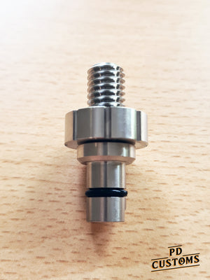 Perfect Draft Tap Handle Adaptor with Locking Nut Attached