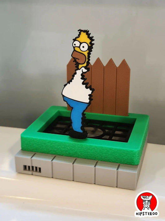 Homer Simpson Sponge Holder - The Simpsons Bush Meme Gift (SEE DESCIPTION)