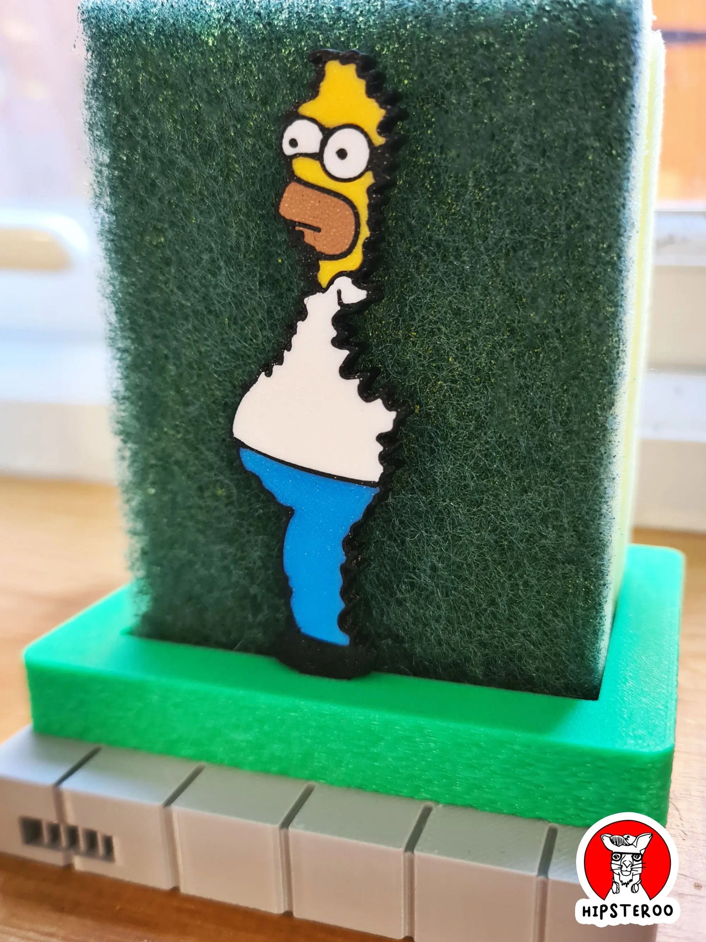 Homer Simpson Sponge Holder - The Simpsons Bush Meme Gift (SEE DESCIPTION)