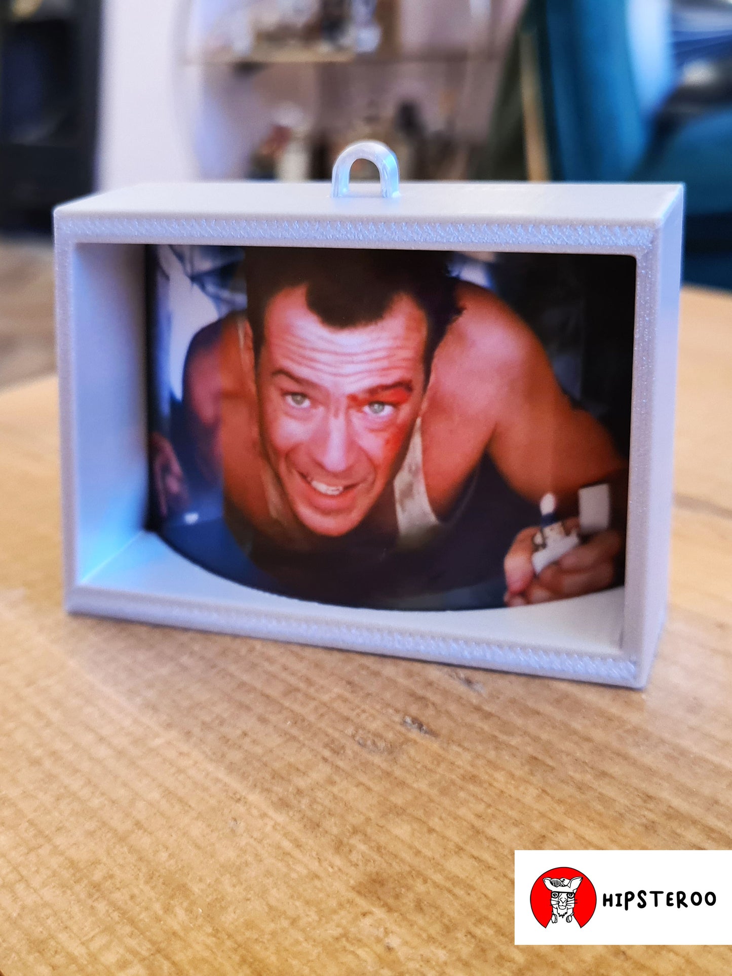 Die Hard Christmas Tree Decoration (Backlit Version) - Vent Scene Bauble