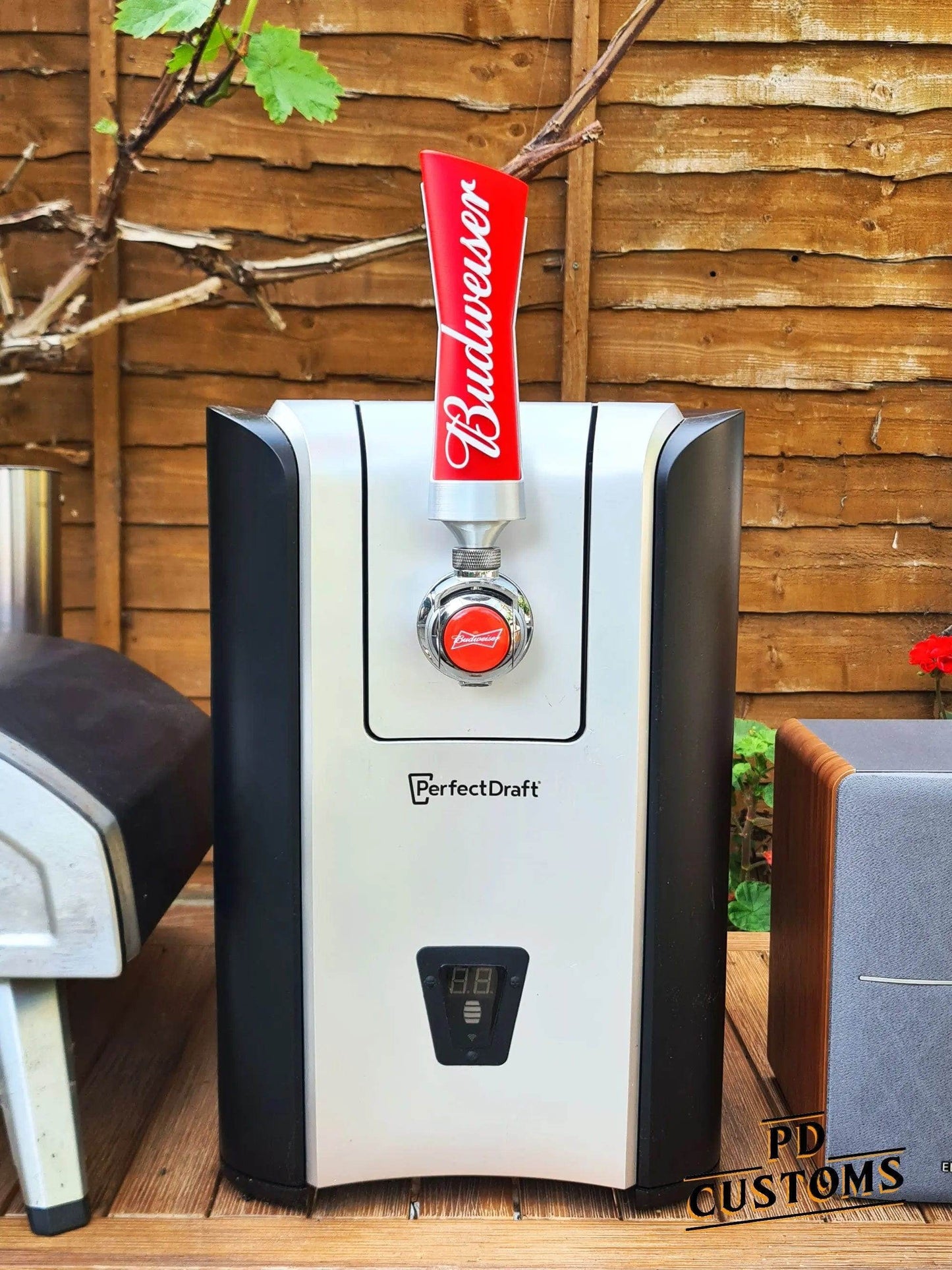 Budweiser Perfect Draft Tap Handle | PD Customs