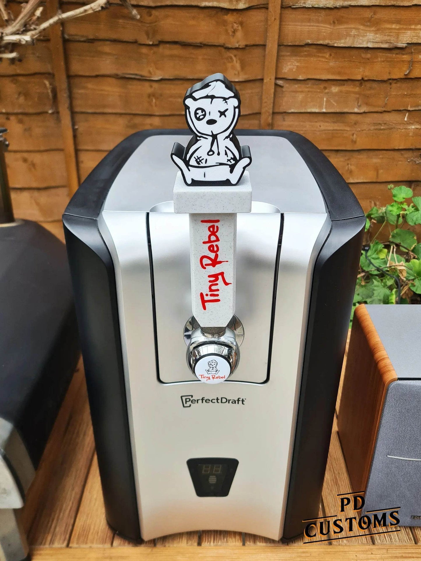 Tiny Rebel Perfect Draft Tap Handle | PD Customs