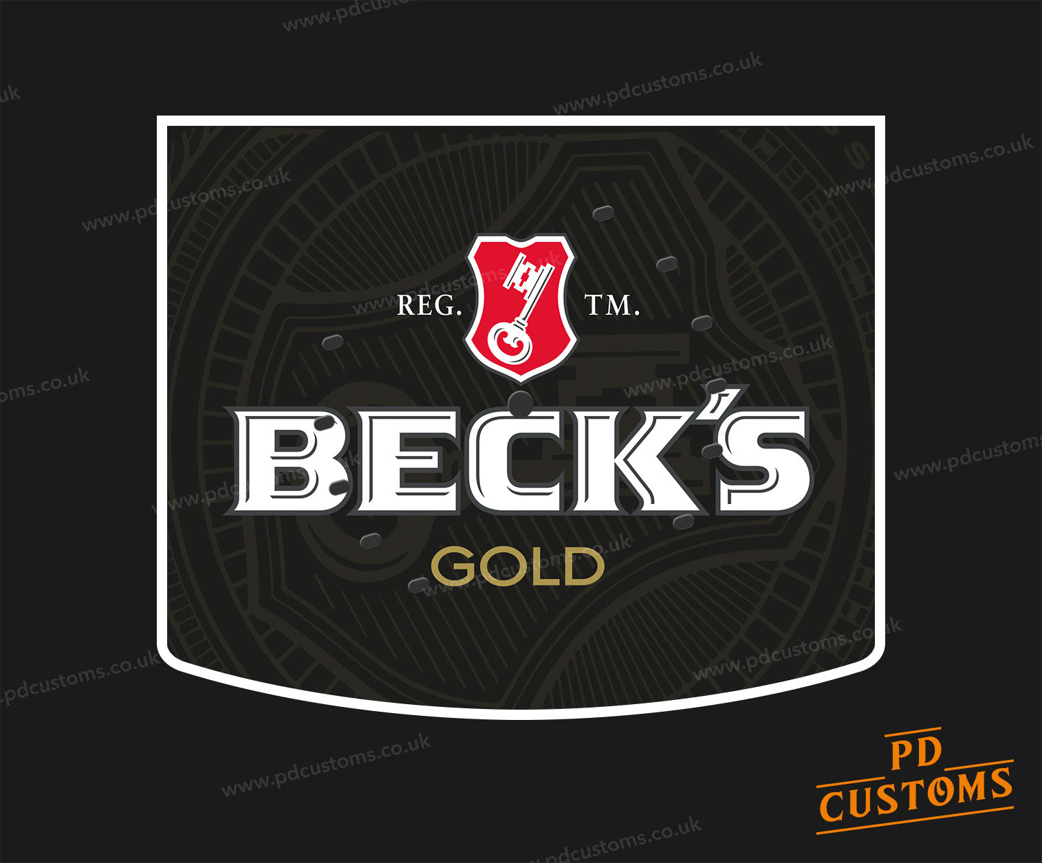 Becks Gold Perfect Draft Pro Drip Tray