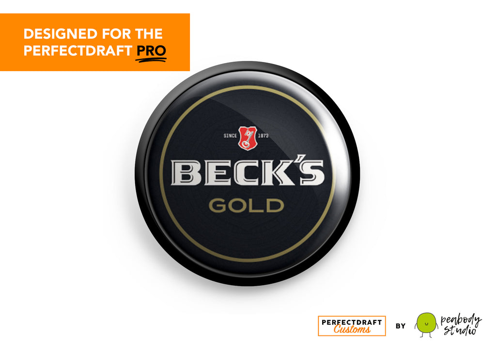 Becks Gold Perfect Draft Pro Medallion