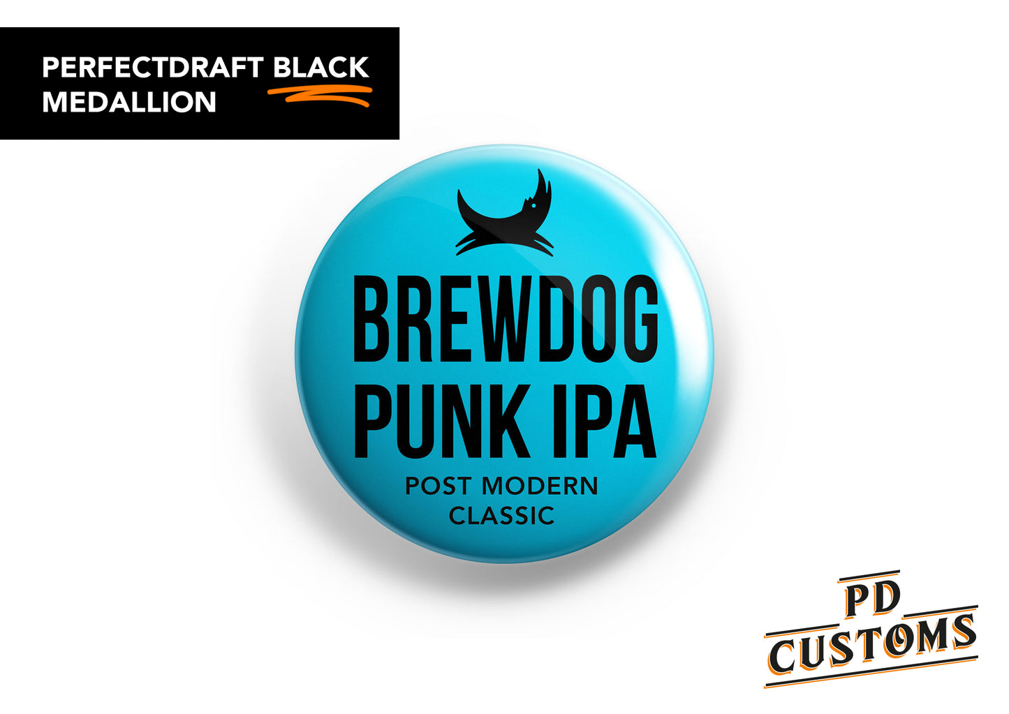 Punk IPA 1 (Brewdog) Perfect Draft Black Medallion