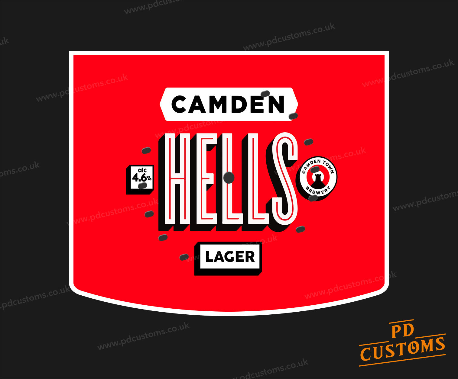 Camden Hells Perfect Draft Pro Drip Tray