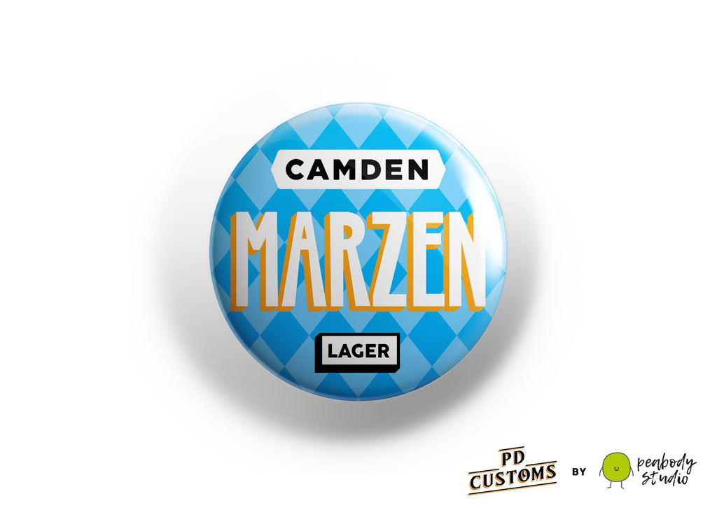 Camden Marzen Perfect Draft Medallion Magnet