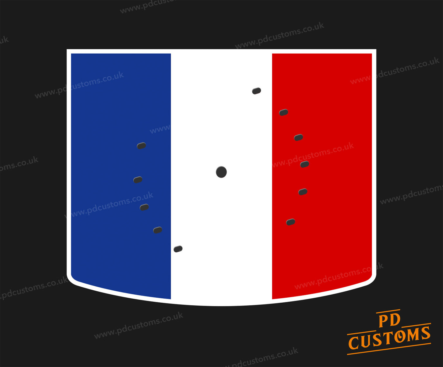 French Flag Drapeau Français Perfect Draft Pro Drip Tray