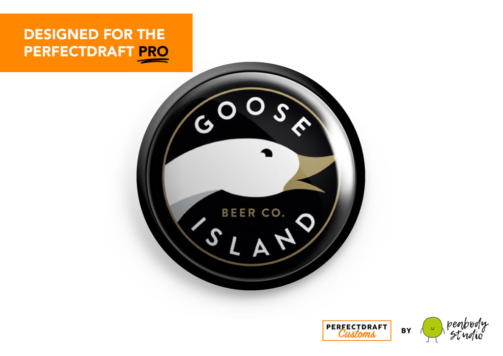 Goose Island Logo Perfect Draft Pro Medallion