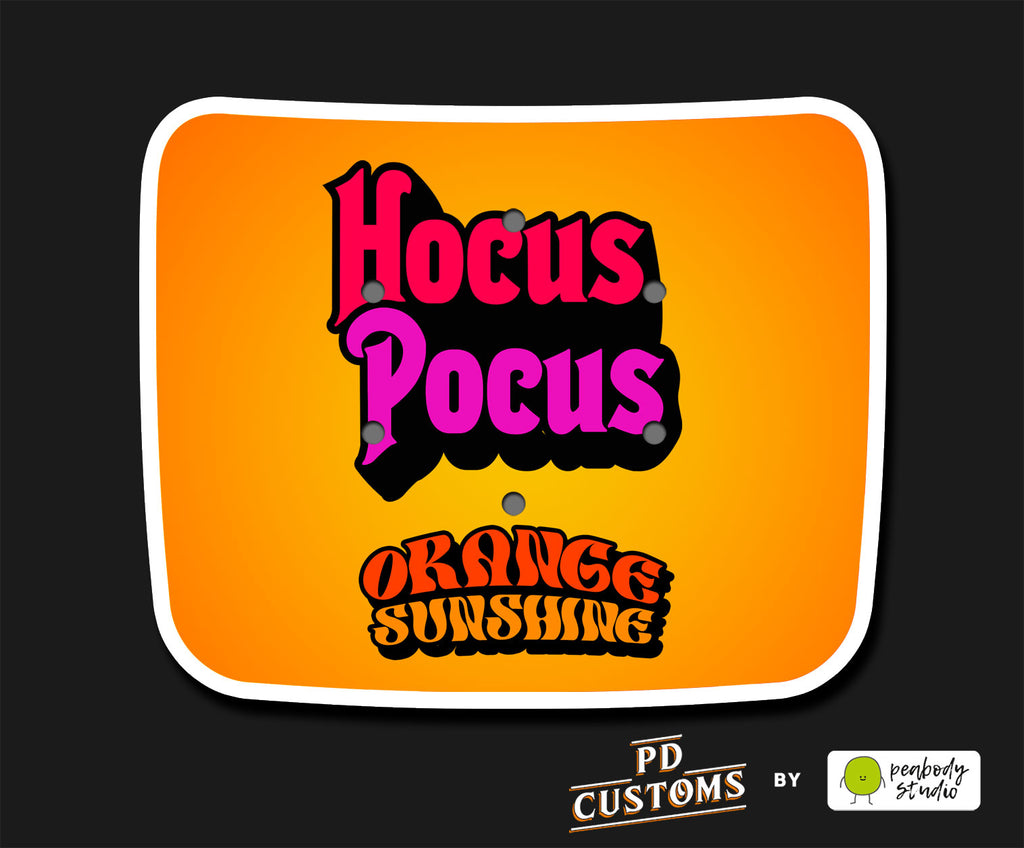 Hocus Pocus Orange Sunshine Perfect Draft Drip Tray