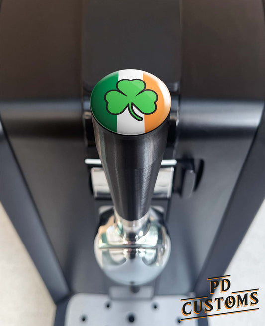 Ireland Shamrock Flag Perfect Draft Black Medallion