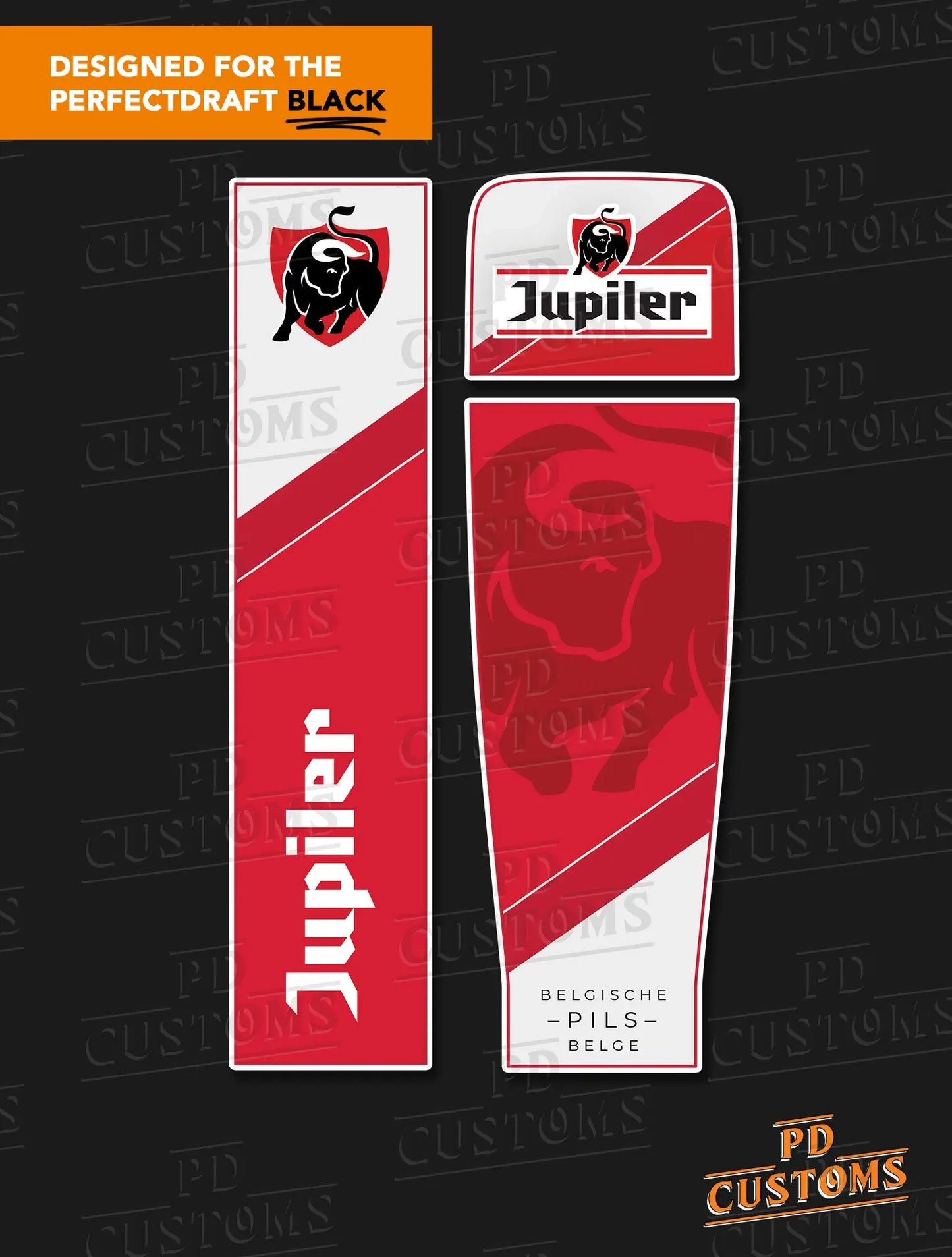 Jupiler Perfect Draft Black Skin | PD Customs