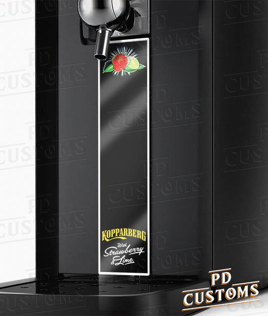 Kopparberg Strawberry and Lime Perfect Draft Black Skin