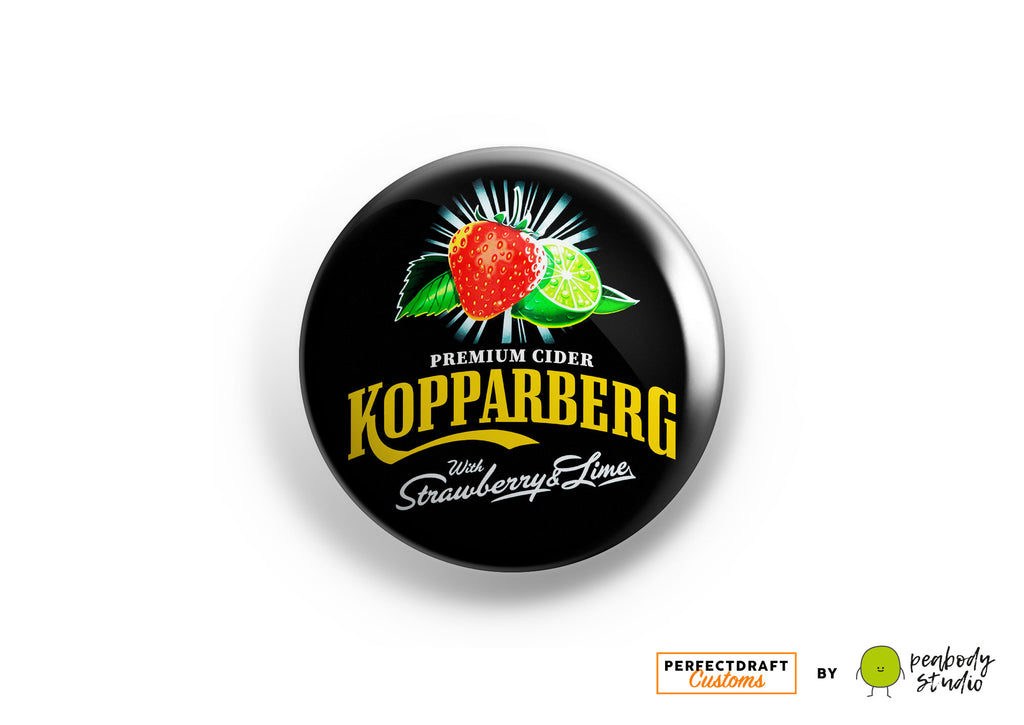 Kopparberg Strawberry and Lime Perfect Draft Medallion Magnet