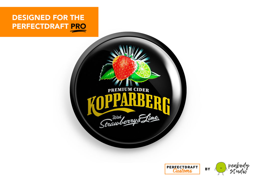 Kopparberg Strawberry and Lime Perfect Draft Pro Medallion