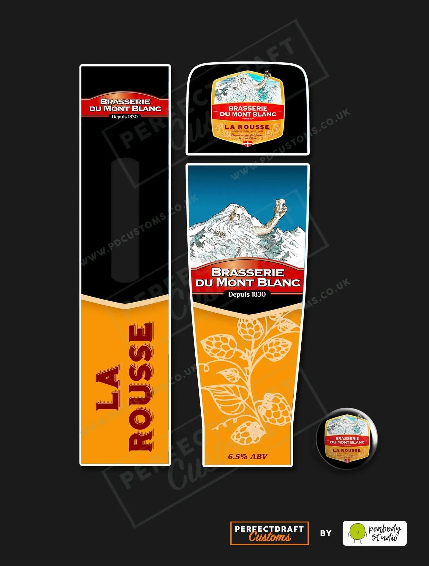 La Rousse (Brasserie du Mont Blanc) Perfect Draft Skin