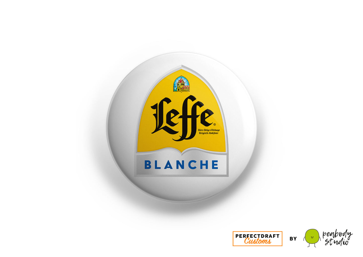 Leffe Blanche Perfect Draft Medallion Magnet