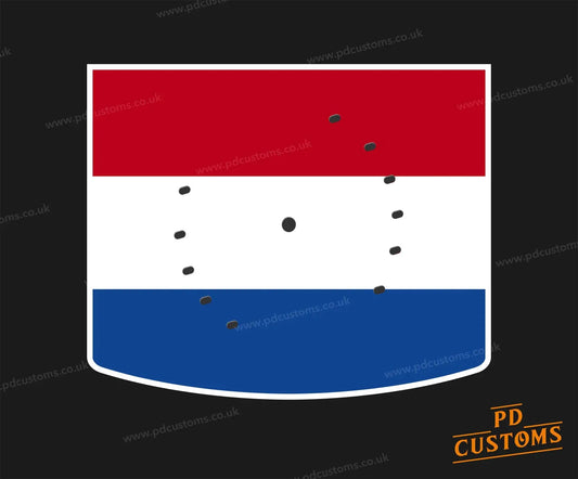 Netherlands Flag Nederlandse Vlag Perfect Draft Pro Drip Tray