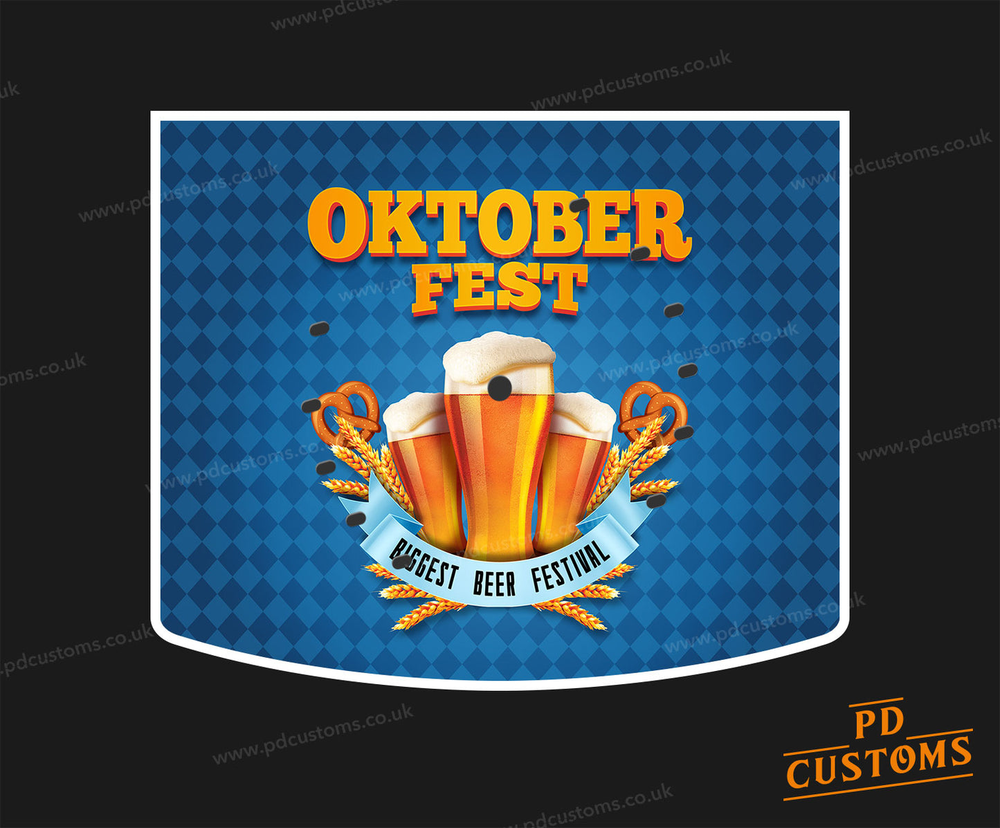 Oktoberfest Modern Design Perfect Draft Pro Drip Tray