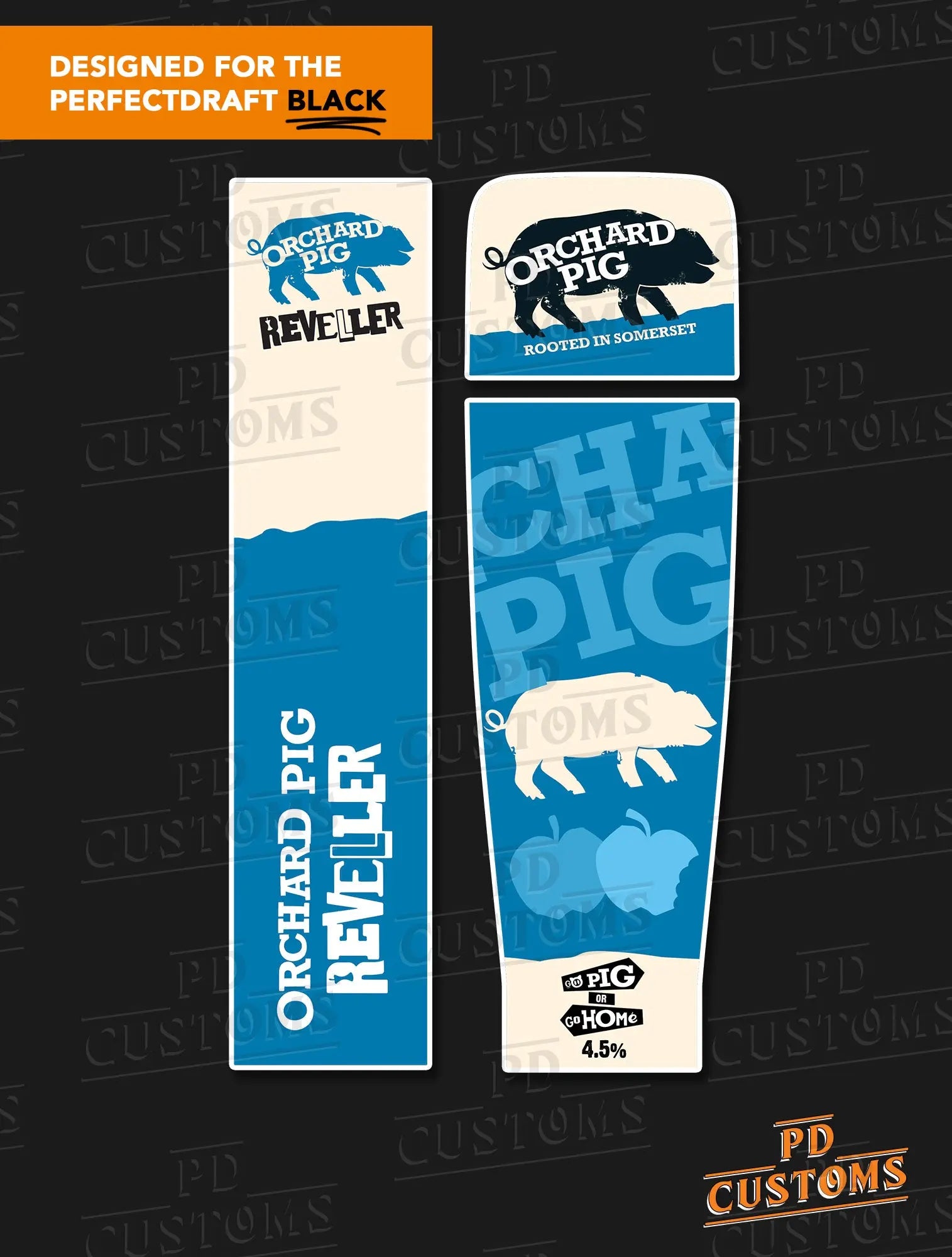 Orchard Pig Reveller Perfect Draft Black Skin PD Customs orchard-pig-reveller-perfect-draft-black-skin-pd-customs