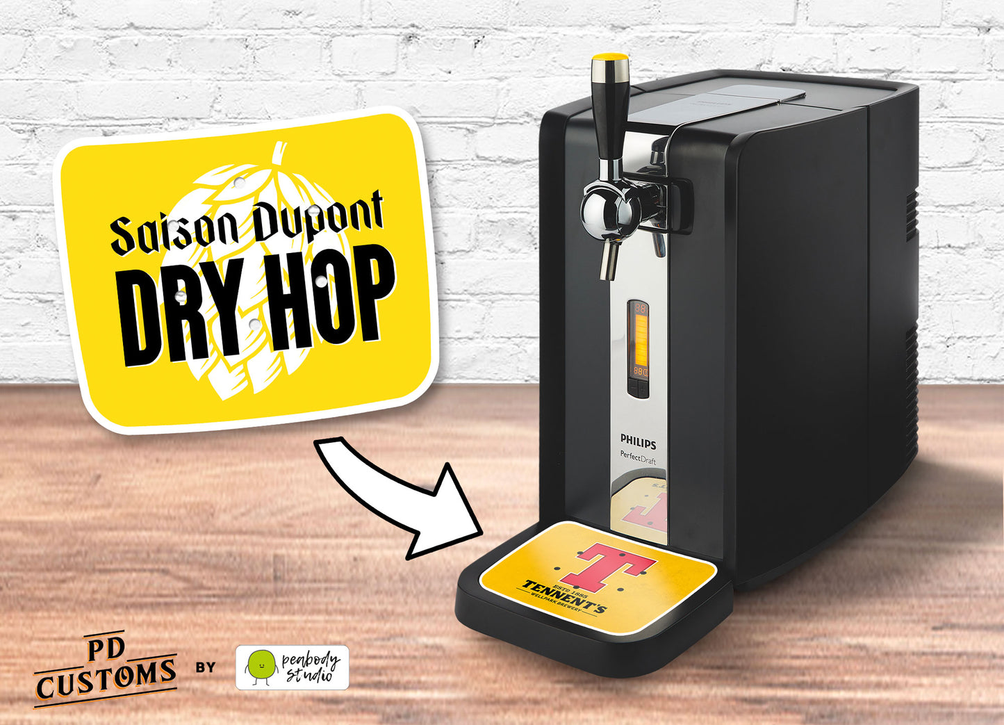 Saison Dupont Dry Hop Perfect Draft Drip Tray