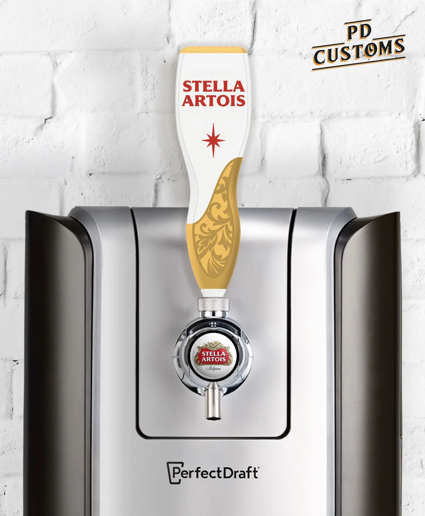 Stella Artois Perfect Draft Tap Handle | PD Customs