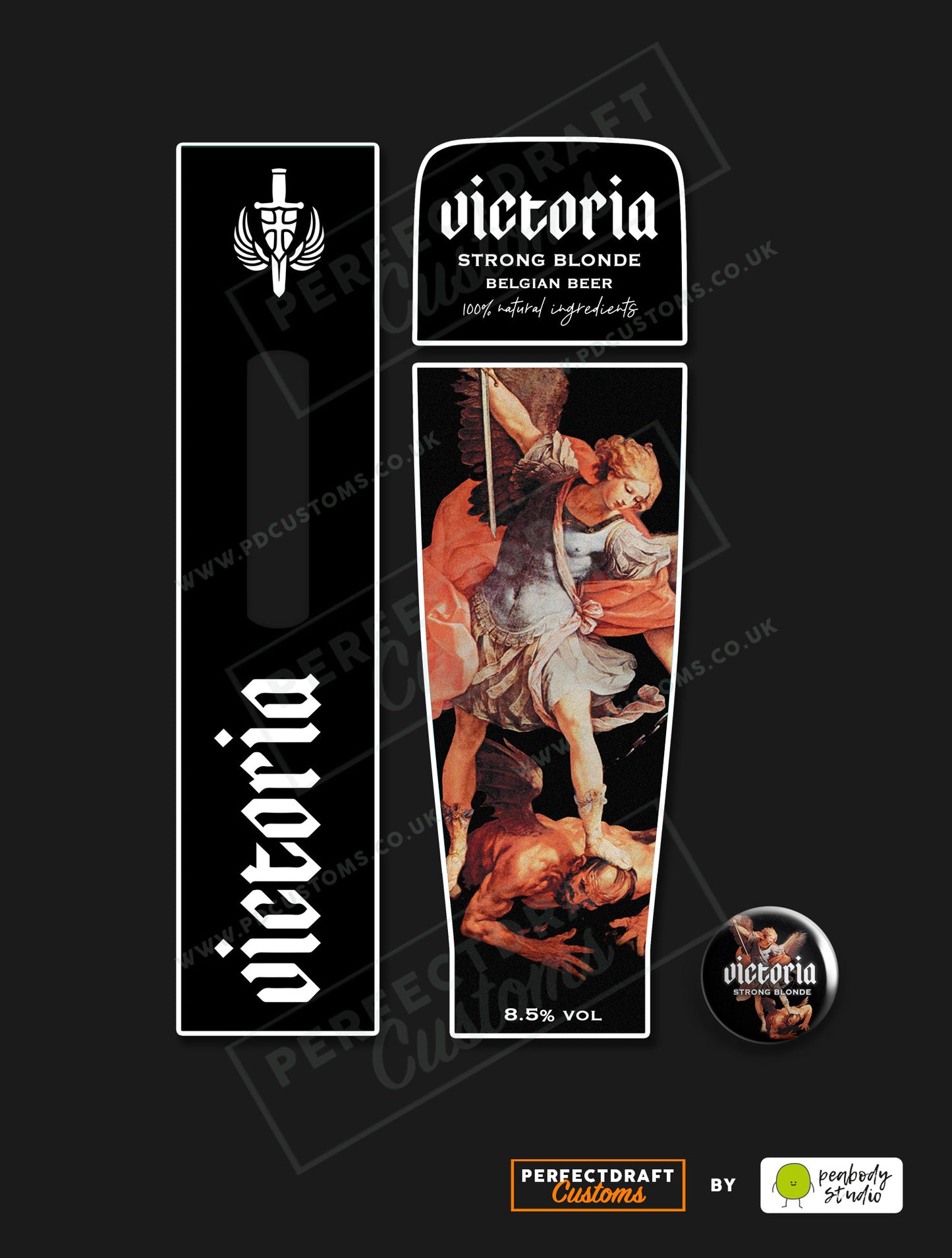 Victoria Strong Blonde Perfect Draft Skin