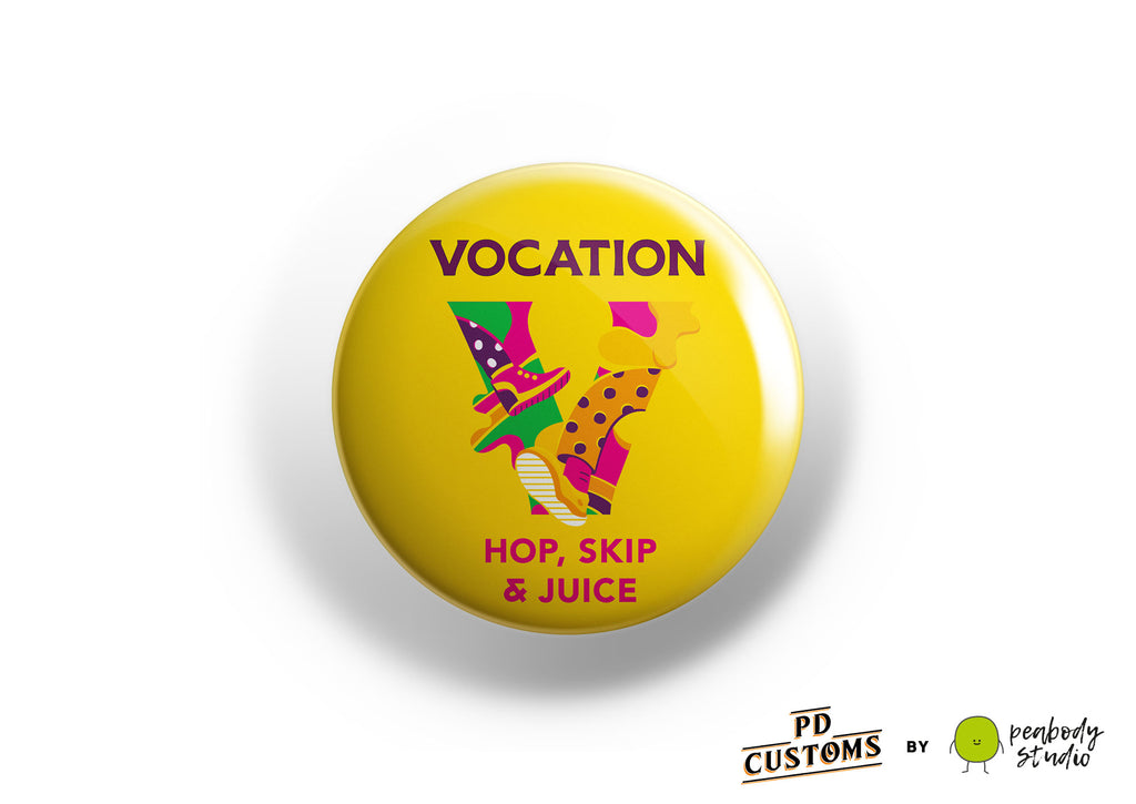 Vocation Hop Skip and Juice Perfect Draft Medallion Magnet