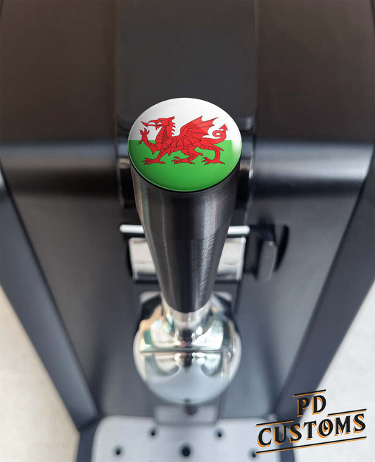 Wales Flag Perfect Draft Black Medallion
