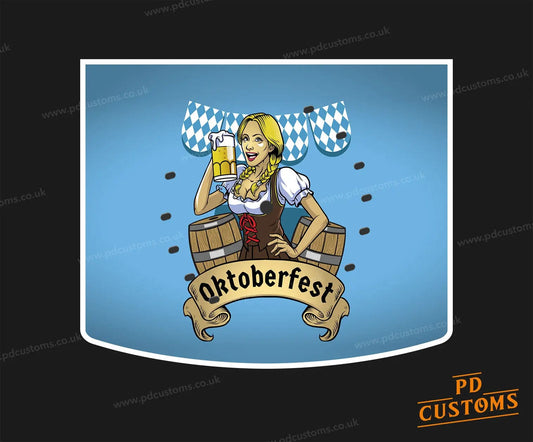 Oktoberfest Bavarian Girl Perfect Draft Pro Drip Tray P D Customs