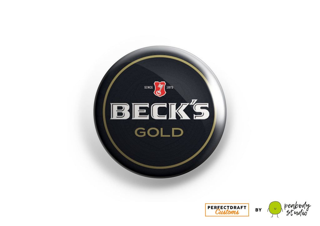 Becks Gold Perfect Draft Medallion Magnet