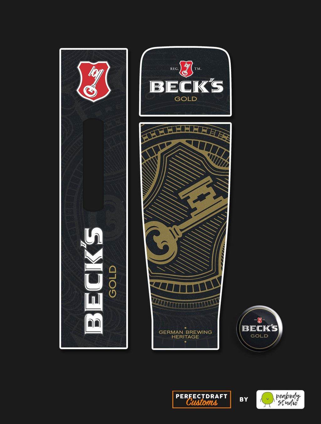 Becks Gold (Version 2) Perfect Draft Skin