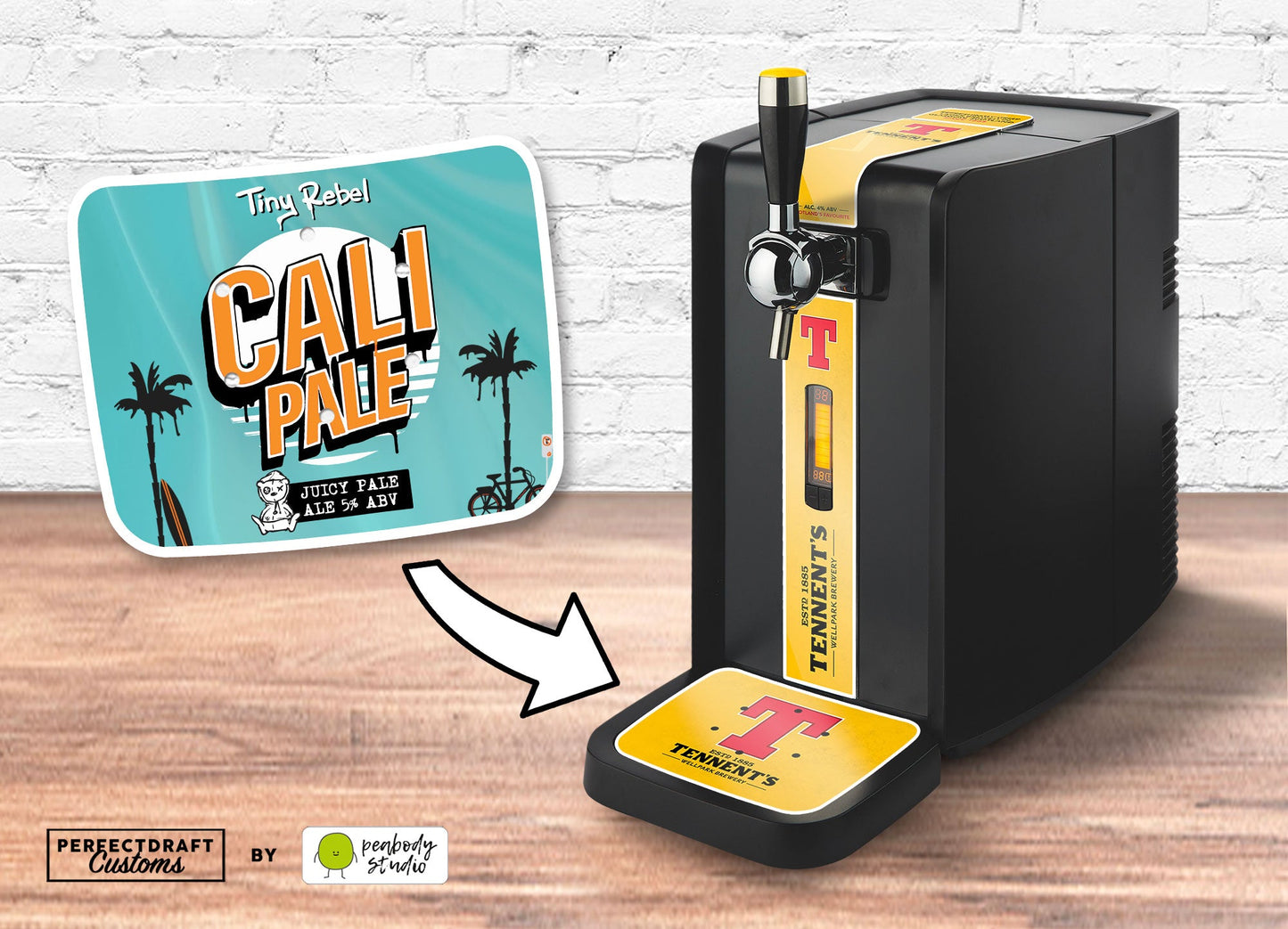 Cali Pale (Tiny Rebel) Perfect Draft Drip Tray