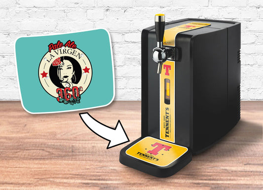 Cervezas La Virgen 360 Perfect Draft Drip Tray