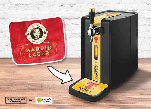 Cervezas La Virgen Madrid Perfect Draft Drip Tray