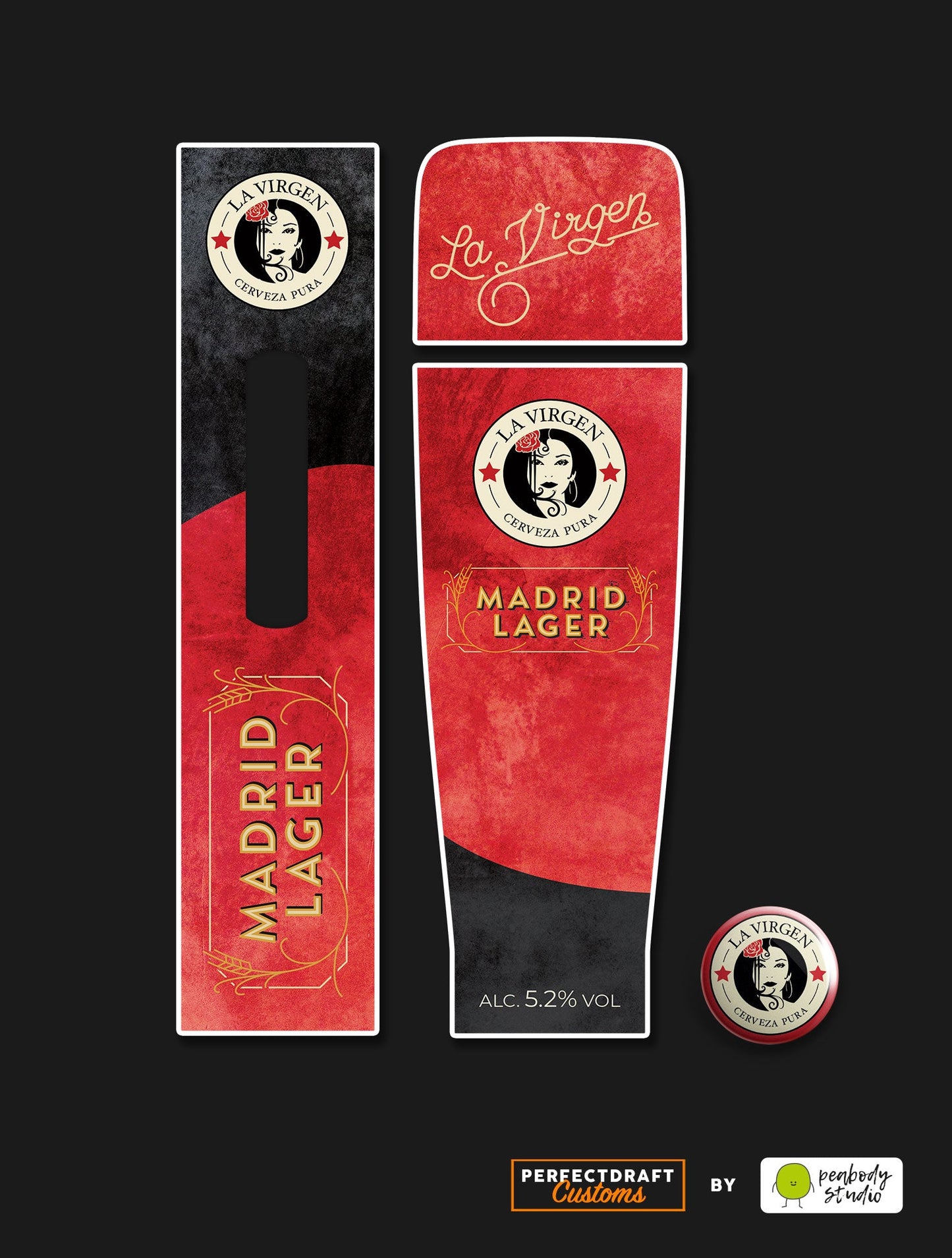 Cervezas La Virgen Madrid Perfect Draft Skin