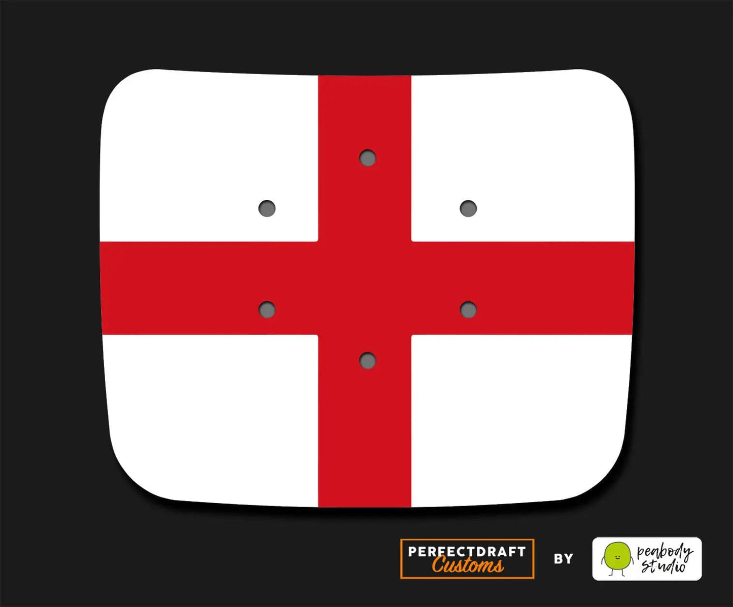 England Flag Perfect Draft Drip Tray