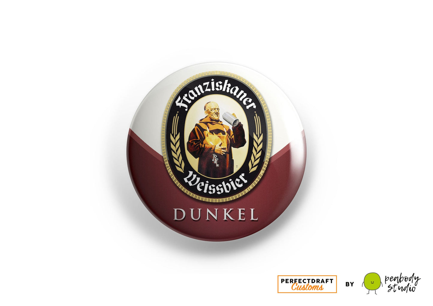 Franziskaner Dunkel Perfect Draft Medallion Magnet