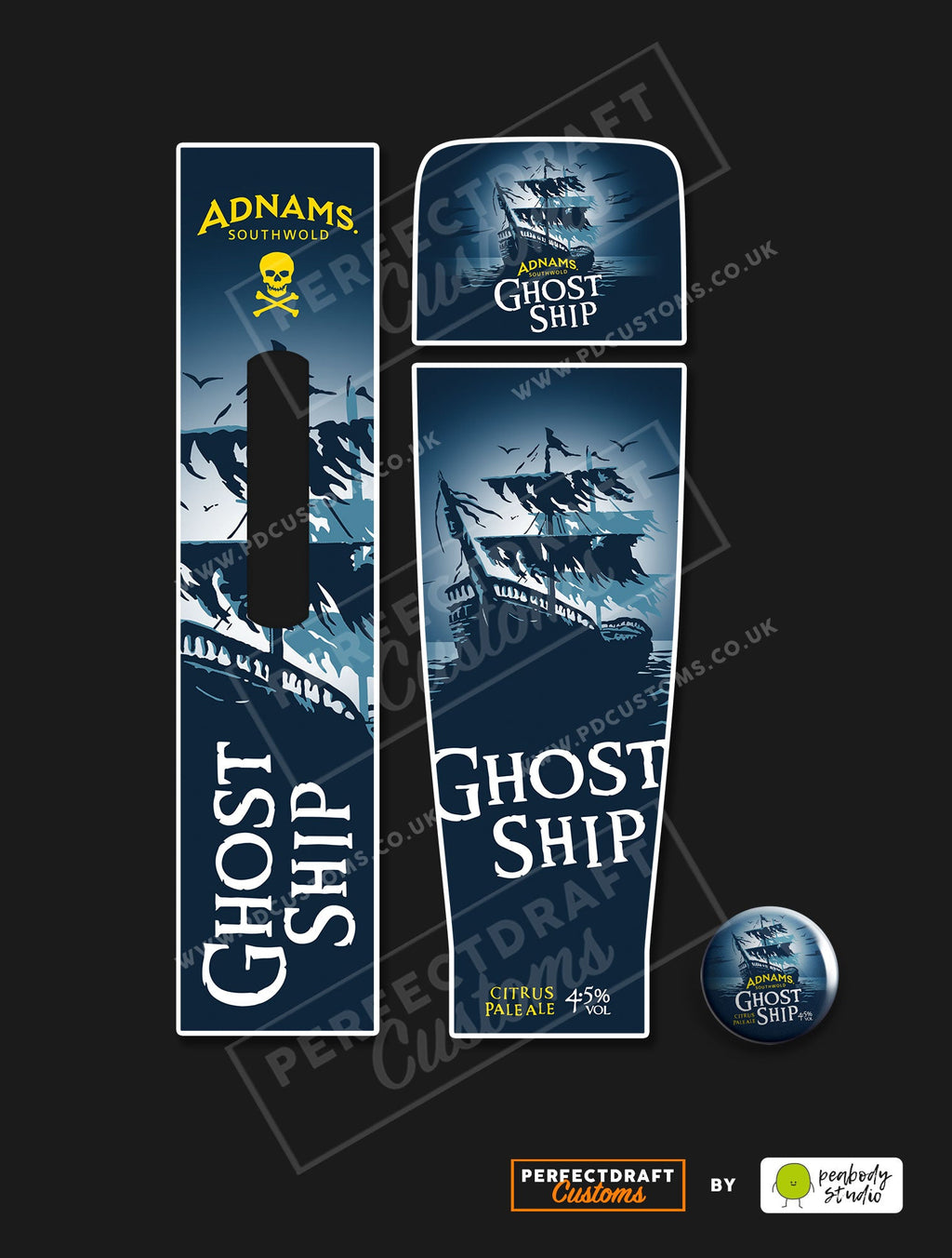 Ghost Ship (Adnams) Perfect Draft Skin