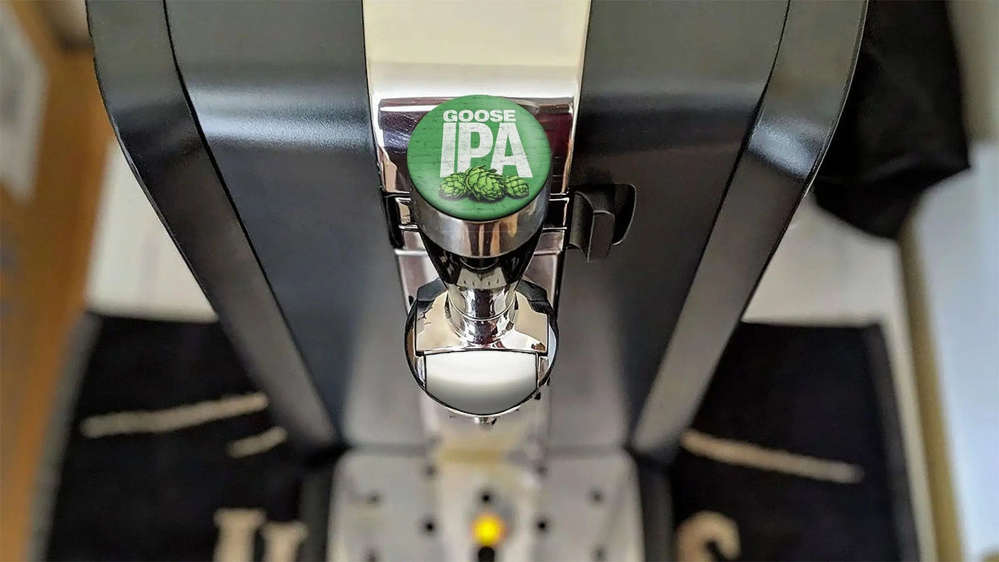 Goose IPA (Goose Island) Perfect Draft Medallion Magnet (Green) | P D Customs