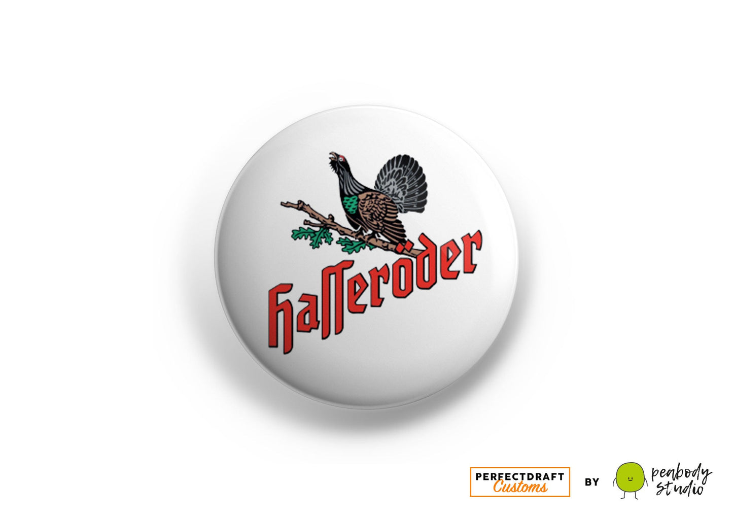 Hasseroder Perfect Draft Medallion Magnet (White)
