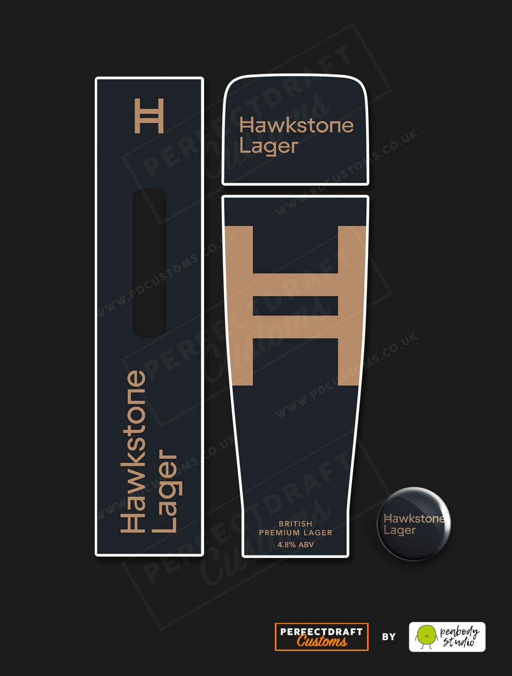 Hawkstone Lager Perfect Draft Skin