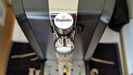 Hoegaarden Perfect Draft Medallion Magnet | P D Customs