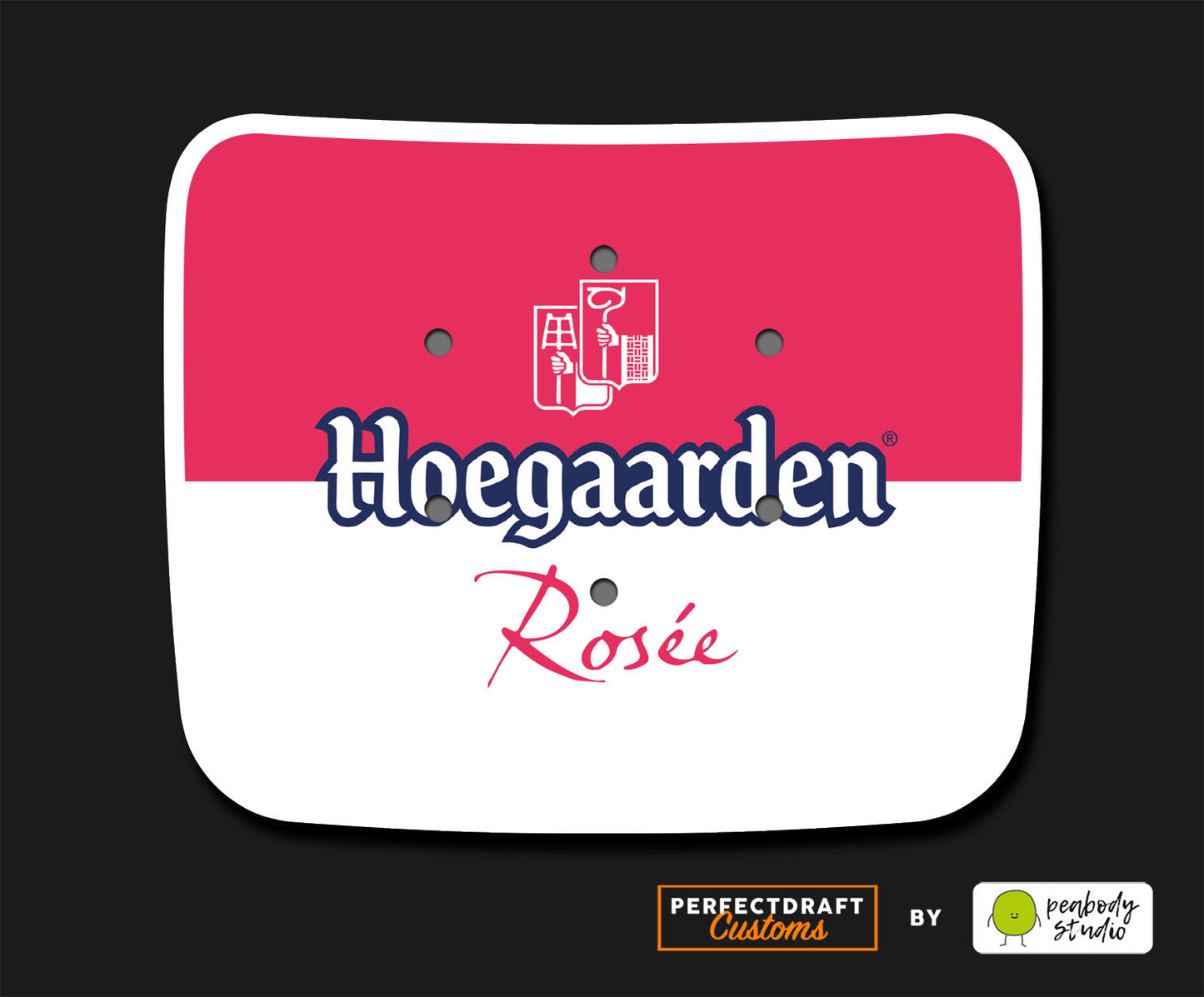 Hoegaarden Rosee Perfect Draft Drip Tray