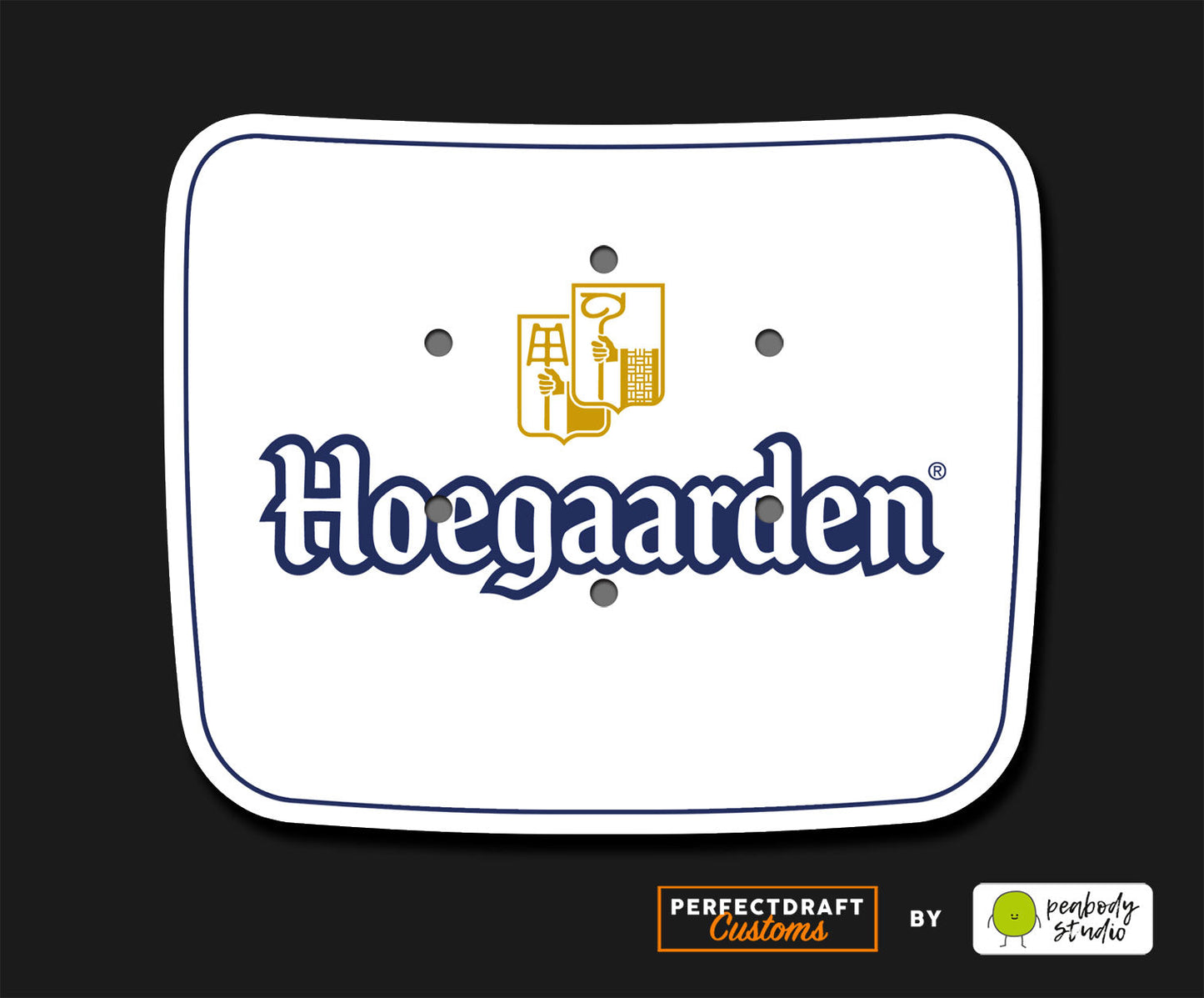 Hoegaarden (White Design) Perfect Draft Drip Tray