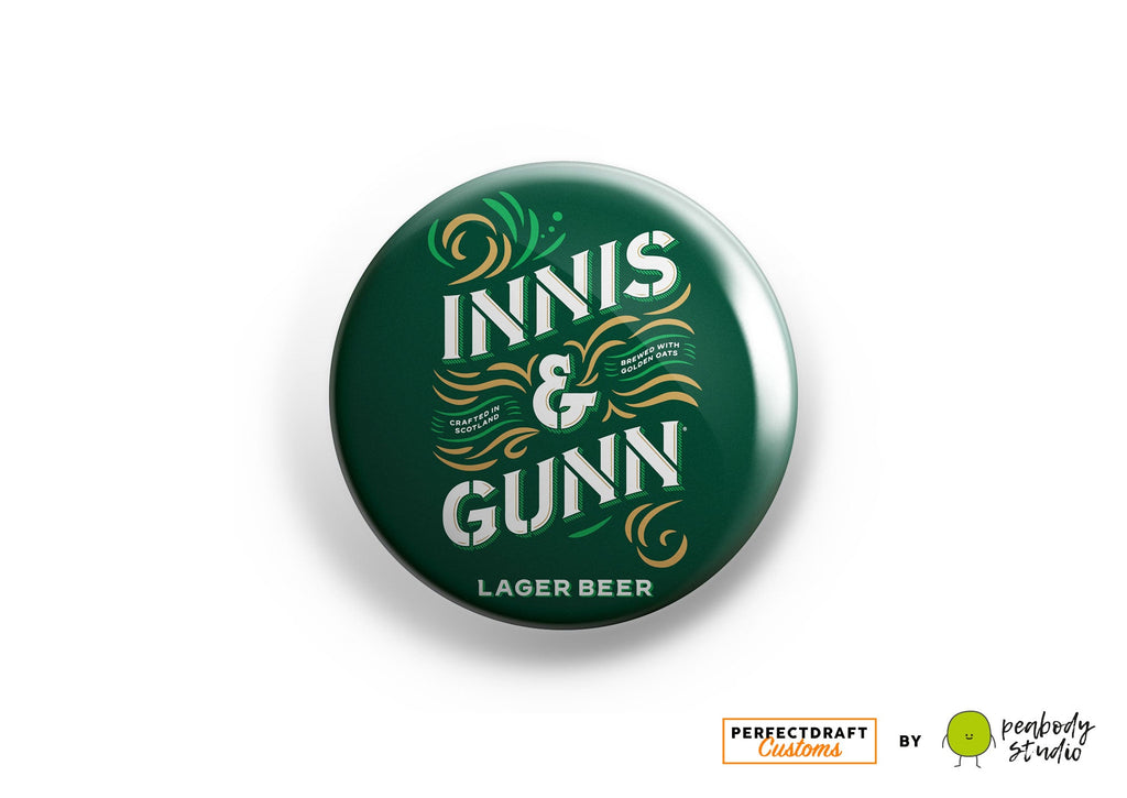 Innis and Gunn Lager Perfect Draft Medallion Magnet