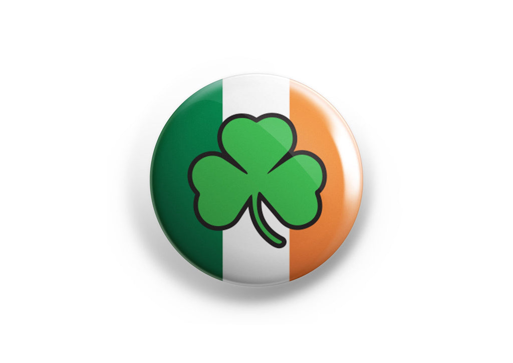 Irish Shamrock Flag Perfect Draft Medallion Magnet