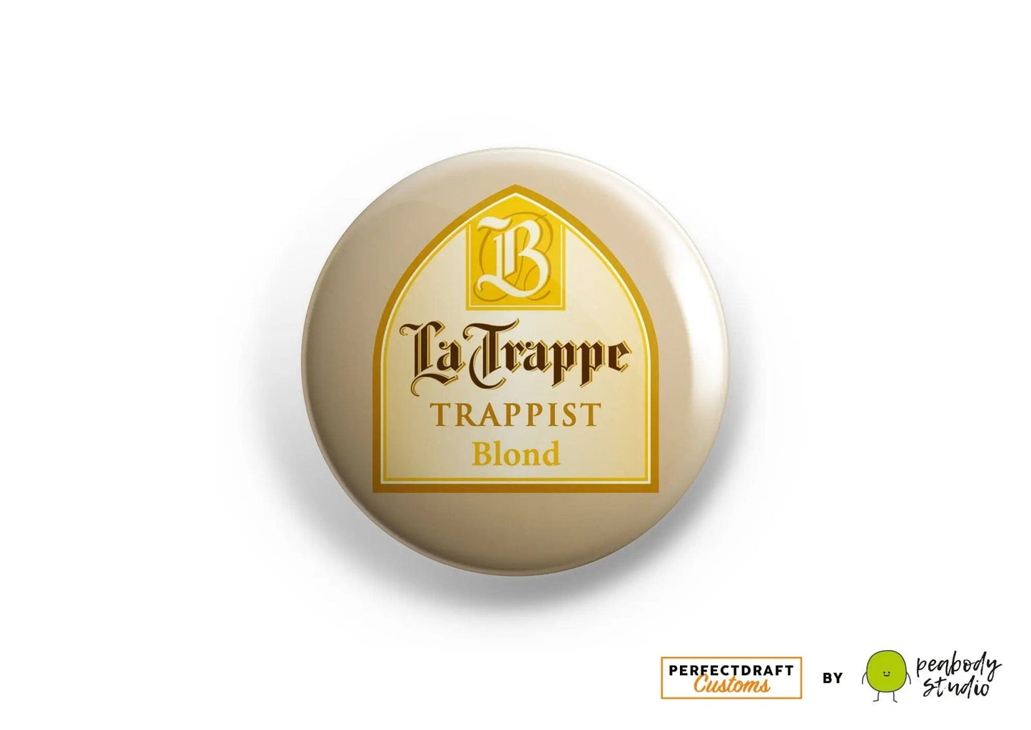 La Trappe Blond Perfect Draft Medallion Magnet P D Customs