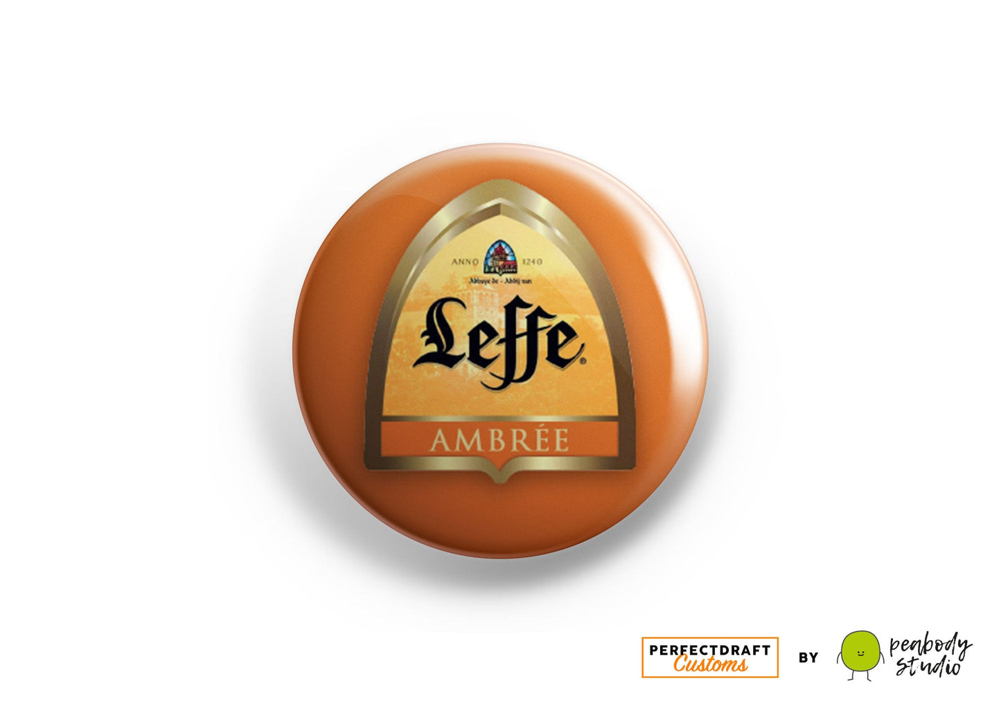 Leffe Amber Perfect Draft Medallion Magnet